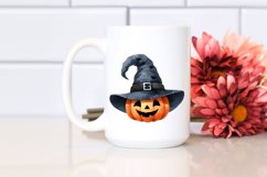 Funny Watercolor Halloween Hat | Clipart Product Image 2