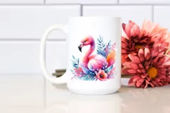 Vibrant Baby Flamingo | Clipart Product Image 2