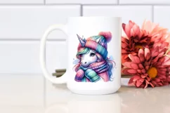 Colorful Baby Unicorn PNG Product Image 2