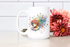 Cute Fairy Tumbling with Petals in the Wind Product Image 2