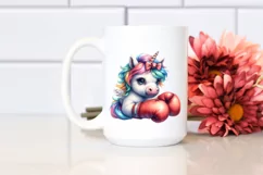 Colorful Baby Unicorn PNG Product Image 2