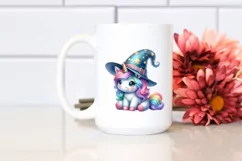 Colorful Baby Unicorn PNG Product Image 2