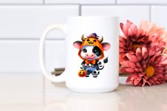 Cute Baby Cow Halloween Costume | Sublimation Clipart Product Image 2