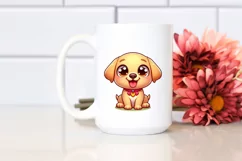 Funny Cartoon Labrador Retriever | Colorful | Clipart Product Image 2