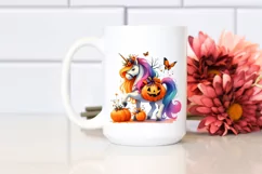 Colorful Halloween Unicorn Costume Art Product Image 2