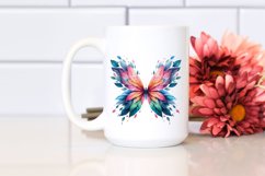 Abstract Frame Butterfly PNG Product Image 2