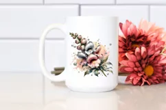 Shiny Snapdragon Made of Material | Clipart Product Image 2