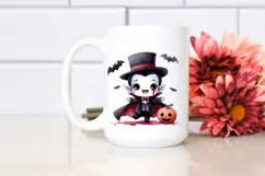 Watercolor Style Funny Halloween Clipart, Transparent PNG Product Image 2