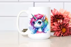 Funny Baby Unicorn PNG Product Image 2