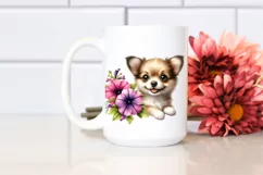 Cute Babydog Petunia Clipart Product Image 2