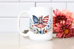 Vintage Fairy USA Flag Colors Product Image 2