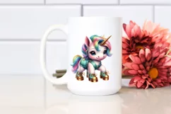 Colorful Baby Unicorn with Tap Dancer Shoes Product Image 2