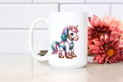 Colorful Baby Unicorn with Tap Dancer Shoes Product Image 2