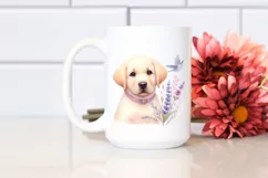 Labrador Retriever Pastel Art | Sublimation | Clipart Product Image 2