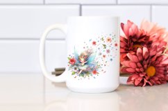 Tumbling Fairy Wind Flowers Clipart Product Image 2