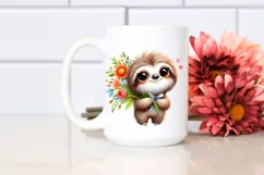 Funny Cute Owl Holding Pizza Slice Clipart Product Image 636