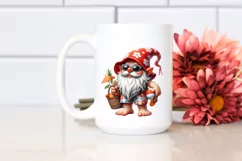 Detailed Gnome with Beach Wear | Sublimation | Clipart Product Image 2
