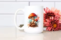 Detailed Stained Mushroom PNG Product Image 2