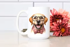 Caricature-Like Big Teeth,Happy Labrador | Clipart Product Image 2