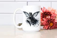 Detailed Gothic Fairy Art | Sublimation | Clipart Product Image 2