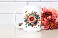 Watercolor Luxury Flower Splash Clipart Product Image 2