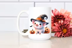Cute Baby Pig Illustration Sublimation Clipart Product Image 2
