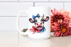 Caricature-Like Cow Portrait | Clipart Product Image 2