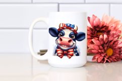 Enthusiastic Cow Portrait | Clipart Product Image 2