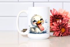 Smiling Swan | Sublimation Clipart Product Image 2