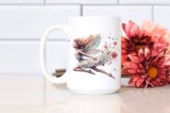 Fairy With Petals and flowers in Her Hair Sublimation Product Image 2