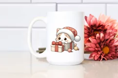 Cute Baby Kitten Winter PNG Product Image 2