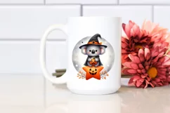 Digital Baby Koala Halloween PNG Product Image 2