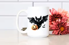 Watercolor Style Funny Halloween Clipart, Transparent PNG Product Image 2