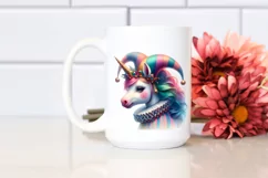 Colorful Baby Unicorn PNG Product Image 2