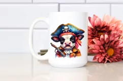 Colorful Baby Cow PNG Product Image 2