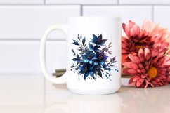Detailed Lobelia with Metallic Insertions | Clipart Product Image 2