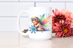 Colorful Baby Fairy with Snowflake Product Image 2