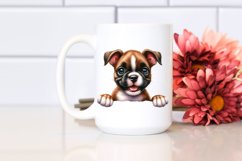 Enthusiastic Boxer Baby | Clipart Product Image 2