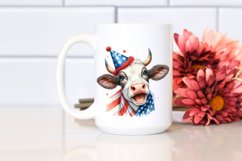 Enthusiastic Cow Portrait | Clipart Product Image 2