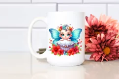 Colorful Baby Butterfly | Clipart Product Image 2