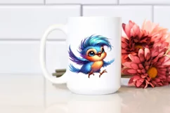 Cute Baby Bird with Stylish Sunglasses, High-Res PNG Product Image 2