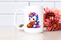 Cute Baby Unicorn Halloween Costume | Vibrant Clipart Product Image 2