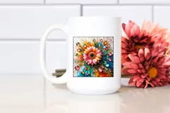 Watercolor Luxury Flower Splash Clipart Product Image 2