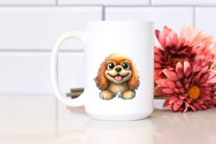 Crazy Looking Cocker Spaniel Watercolor Product Image 2