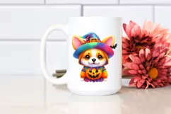 Cute Baby Dog, Dressed for Halloween | Clipart Product Image 2