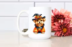 Cute Baby Dog, Dressed for Halloween | Clipart Product Image 2