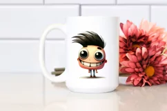 Funny Standing Character with Goofy Smile | Clipart Product Image 2