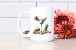 Watercolor Martini | Sublimation | Clipart Product Image 2