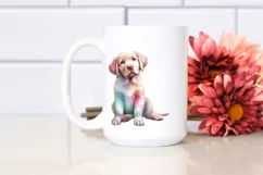 Cute Chesapeake Bay Retriever Clipart, Transparent PNG Product Image 2