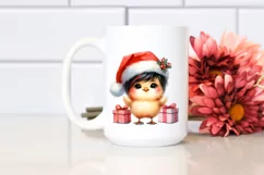 Cool Haircut Baby Chicken PNG Product Image 2